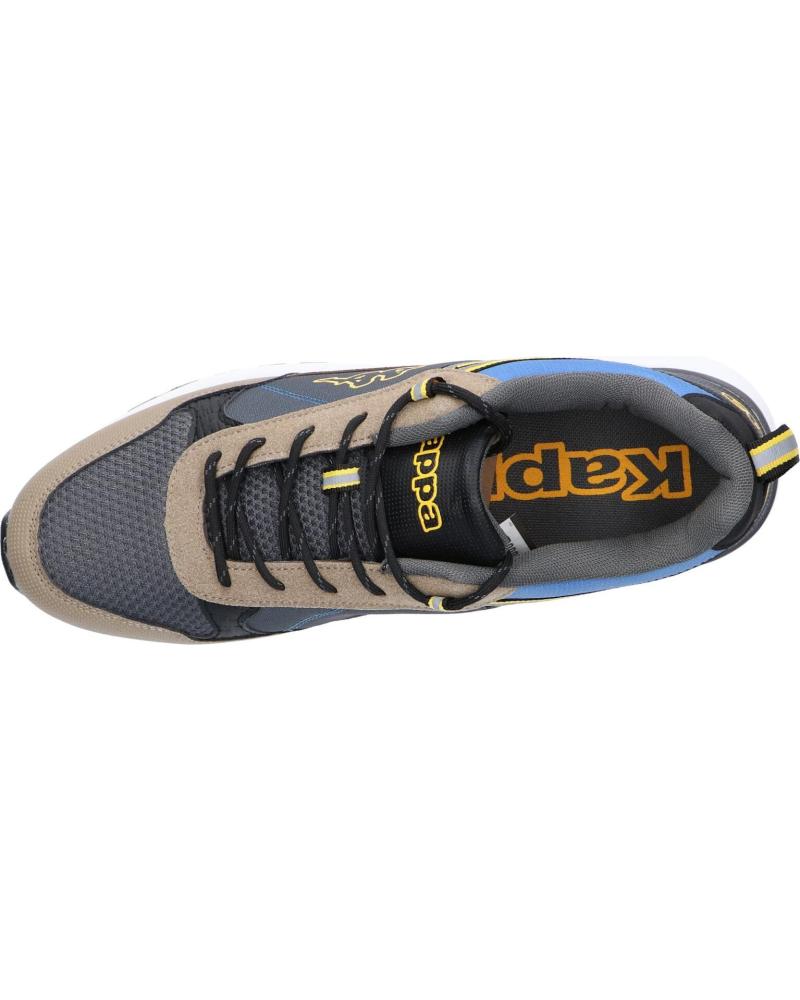 KAPPA 331C8FW ANTOR A6S GREY DK-BROWN LT-YELLOW