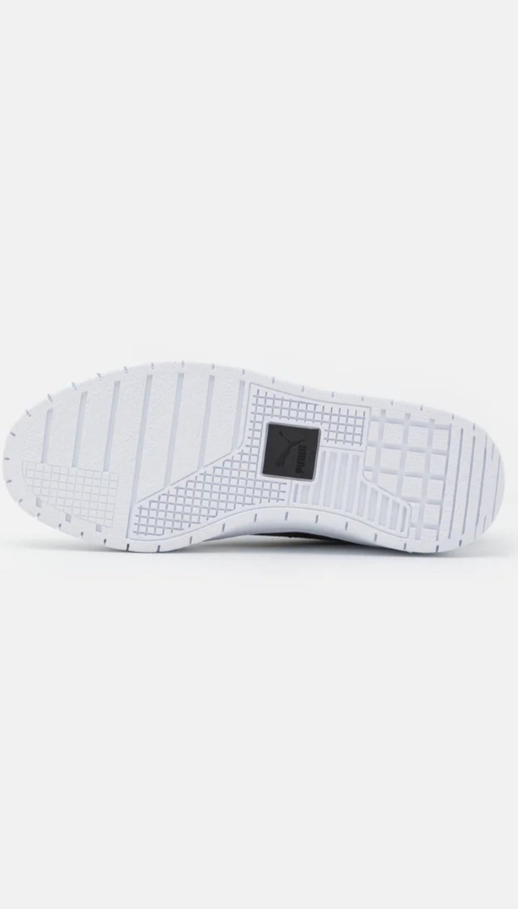 Puma Cali Dream Leather White Black Baskets pour femmes