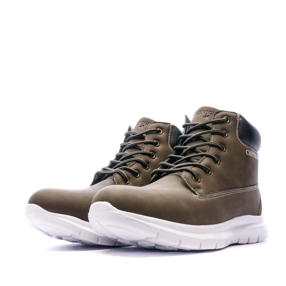 Chevignon Boots Marron Foncé Homme